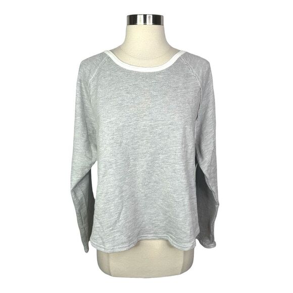 We The Free x Free People Oversized Cropped Sweatshirt - Size Small - Picture 1 of 4